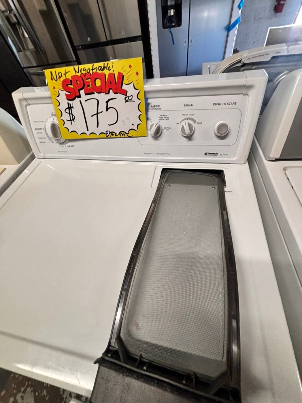 >Sale🔥 Kenmore 29” large capacity electric dryer 220v side by side used-refurbished #KDY4PWB