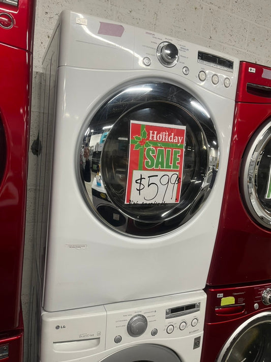 🎁🎄Holiday Sale‼️ - Mix and match LG washer 4.5 cu ft & electric dryer 240Vt sensor dry 7.5 cu ft set white  #WDST34VB