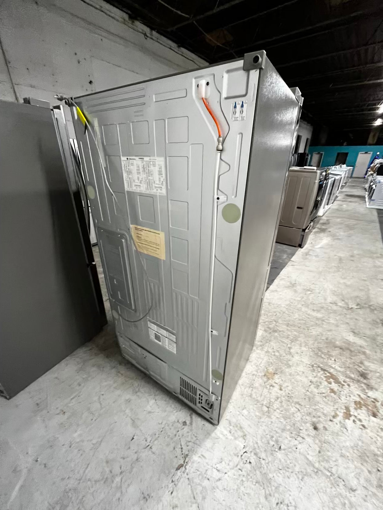 LG Four door Refrigerator stainless steel Showcase w/ ice water dispenser 36" counter-depth  #RF37479B