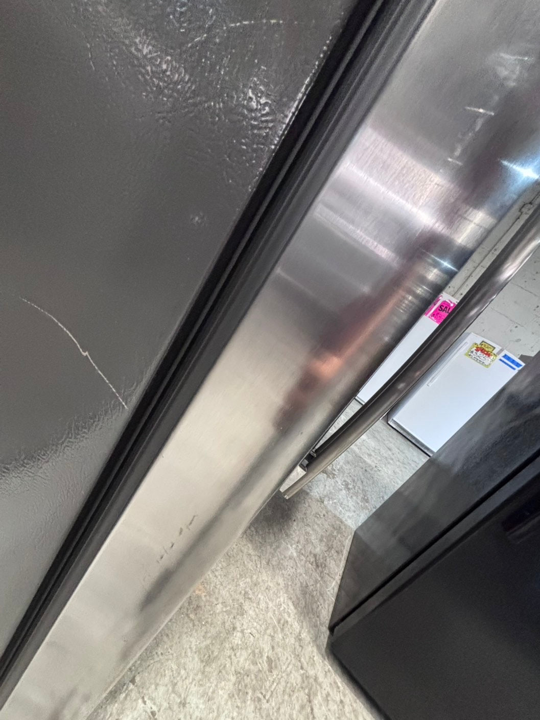 >*36” x 69h GE side by side Refrigerator and freezer stainless steel w/ice water dispenser 36” #SBS52RZB
