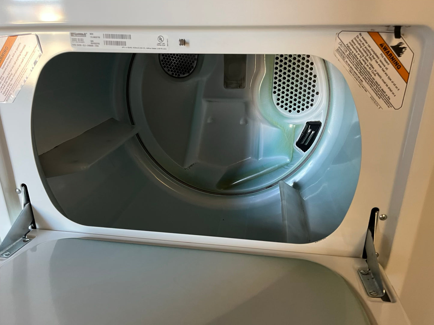 - Kenmore electric 220v dryer side x side #WD930NB