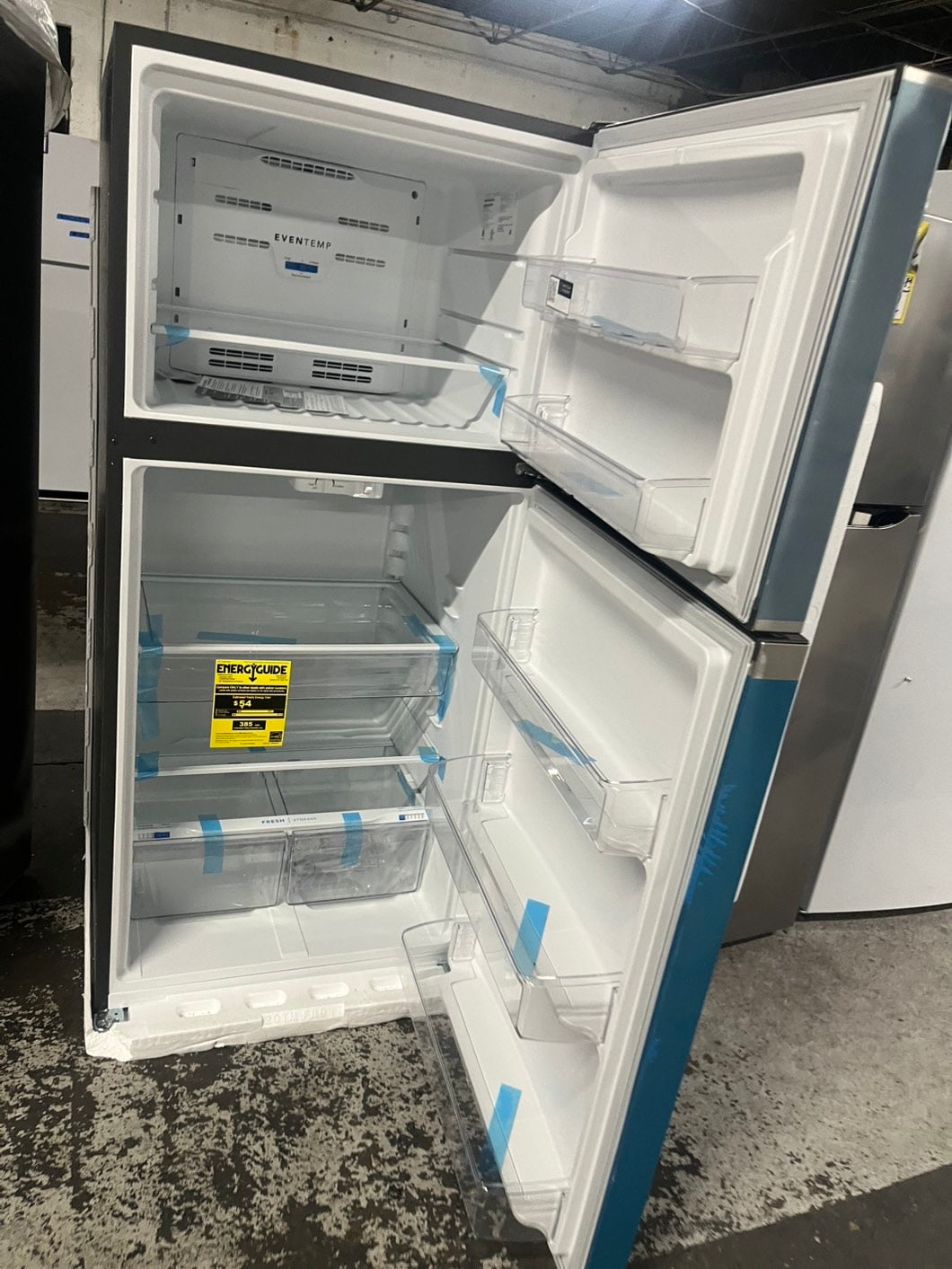 Open box 📦 New S/d Frigidaire
30 in. 20 cu. ft. Garage Ready Top Freezer Refrigerator in Stainless Steel Steel #RFG189KB