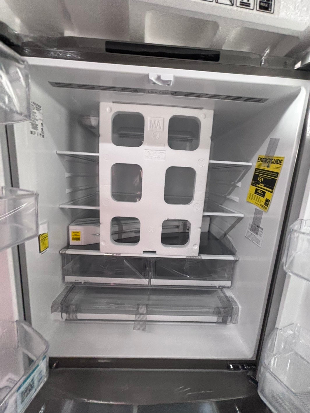 >LG 29cu. ft. 36” 4-doors French Door Refrigerator with Full in PrintProof Stainless
#RFLHV7TB 36” in