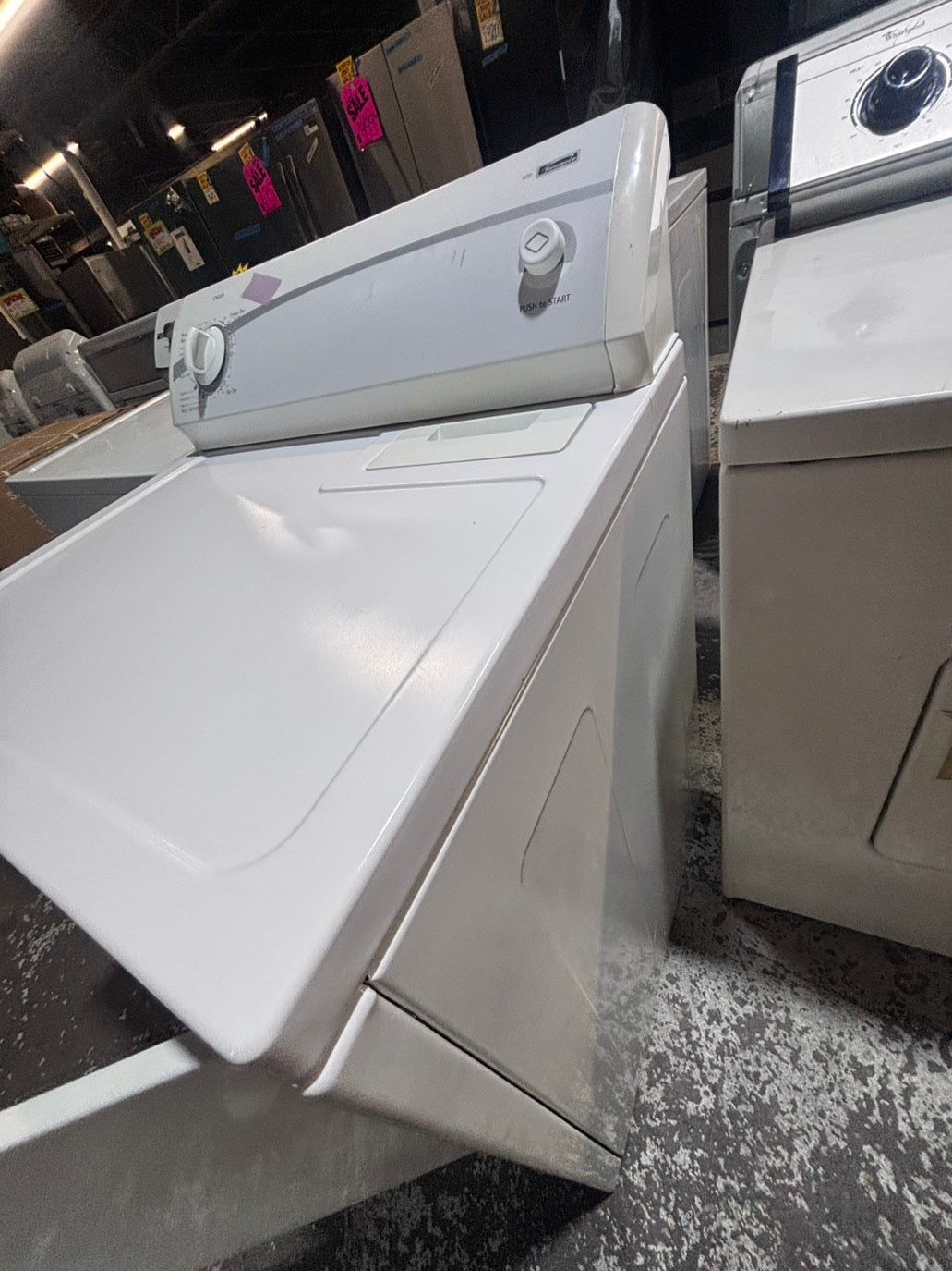 >special 🔥kenmore  29” large capacity electric dryer 220v side by side used-refurbished #KDP95PB