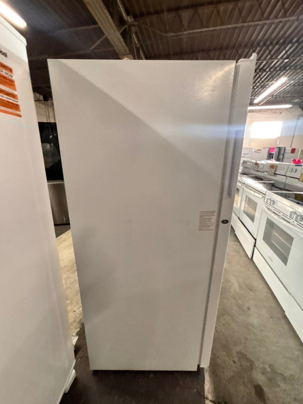 Open box 📦 17cu. ft. Midea Garage Ready Freezer/fridge convertible in White with Temperature Alarm ENERGY STAR #FZR77WBB