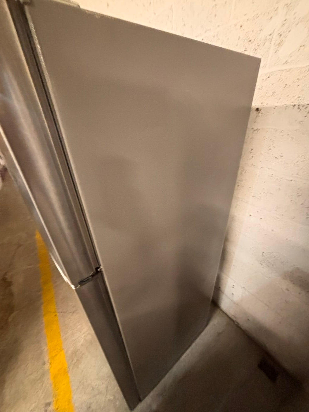 }}28” whirlpool top freezer fridge stainless steel  used-refurbished working 💯  with warranty #FWT14ZB