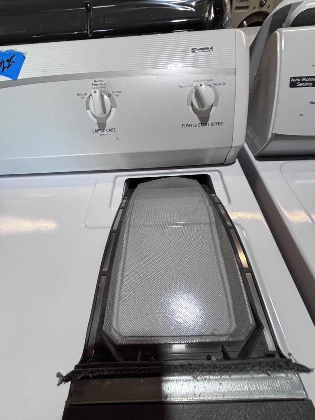 >*Kenmore 29” large capacity electric dryer 220v side by side used-refurbished #KEM441B