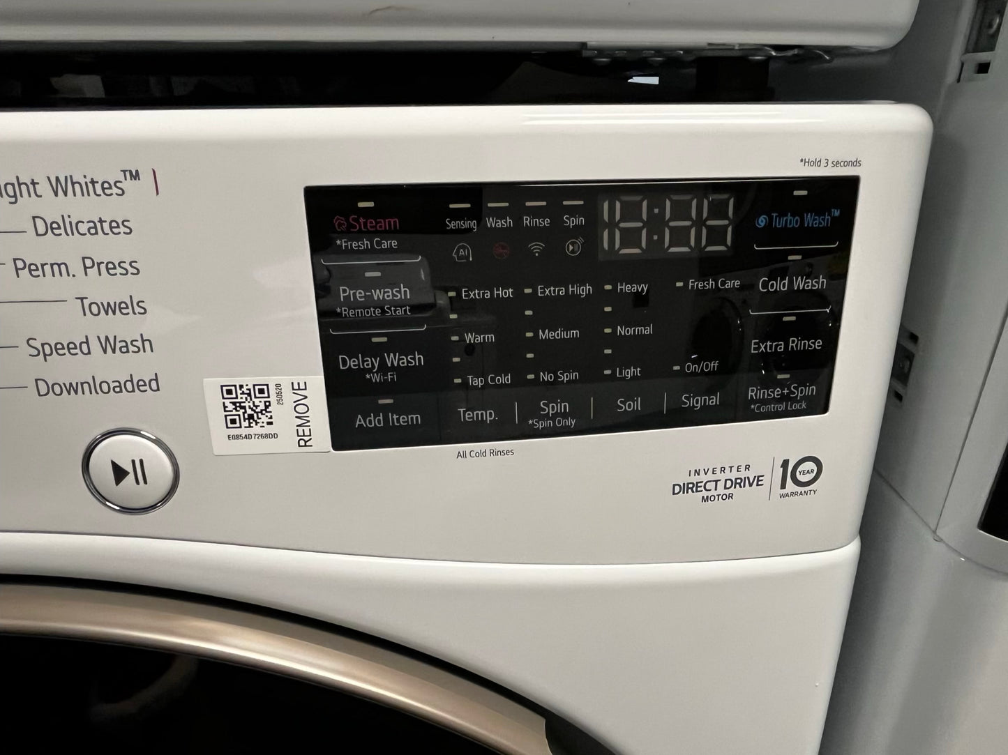 ⚡️SALE ~ New Open Box 📦 Scratch & Dent 4.5 cu. ft. Ultra Large Capacity Front Load Washer & 7.4 cu. ft. Ultra Large Capacity Smart Wi-Fi Enabled Front Load Electric Dryer with TurboSteam™ and Built-In Intelligence - in white | stock number #WD7491YL