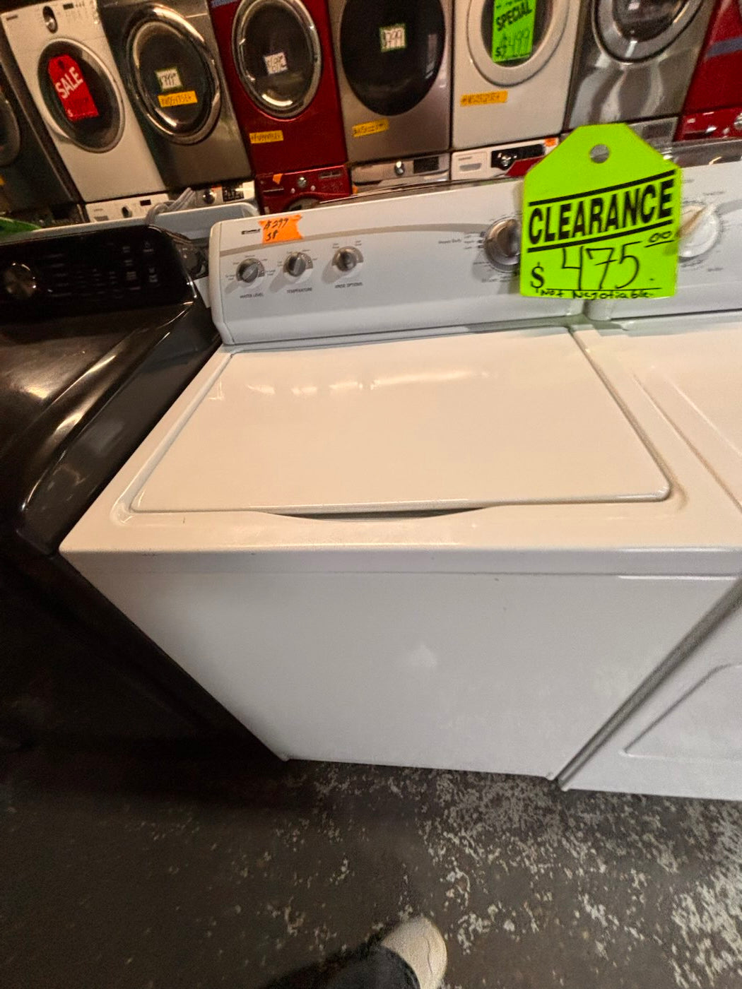 }}sale💥Kenmore top load washer with agitator & electric dryer 220v  set   top load side by side working 💯  with warranty top load side by side #KEM441BSET