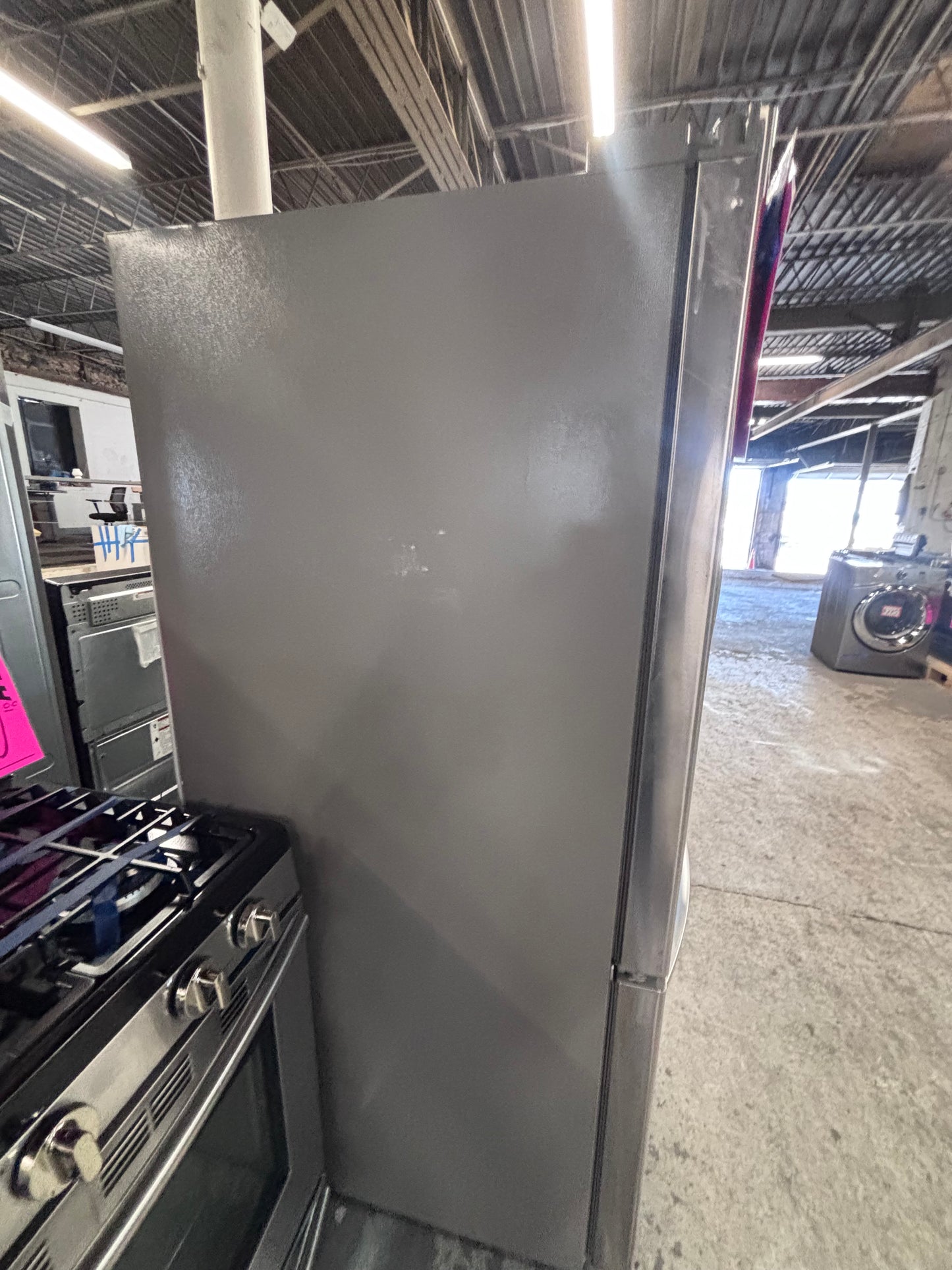 >Special 🎈2pc. Combo Refurbished 30” cu.ft -LG full size french door refrigerator w/ice water dispenser 36",gas range five burners all same brand used-refurbished  #RF6612PC