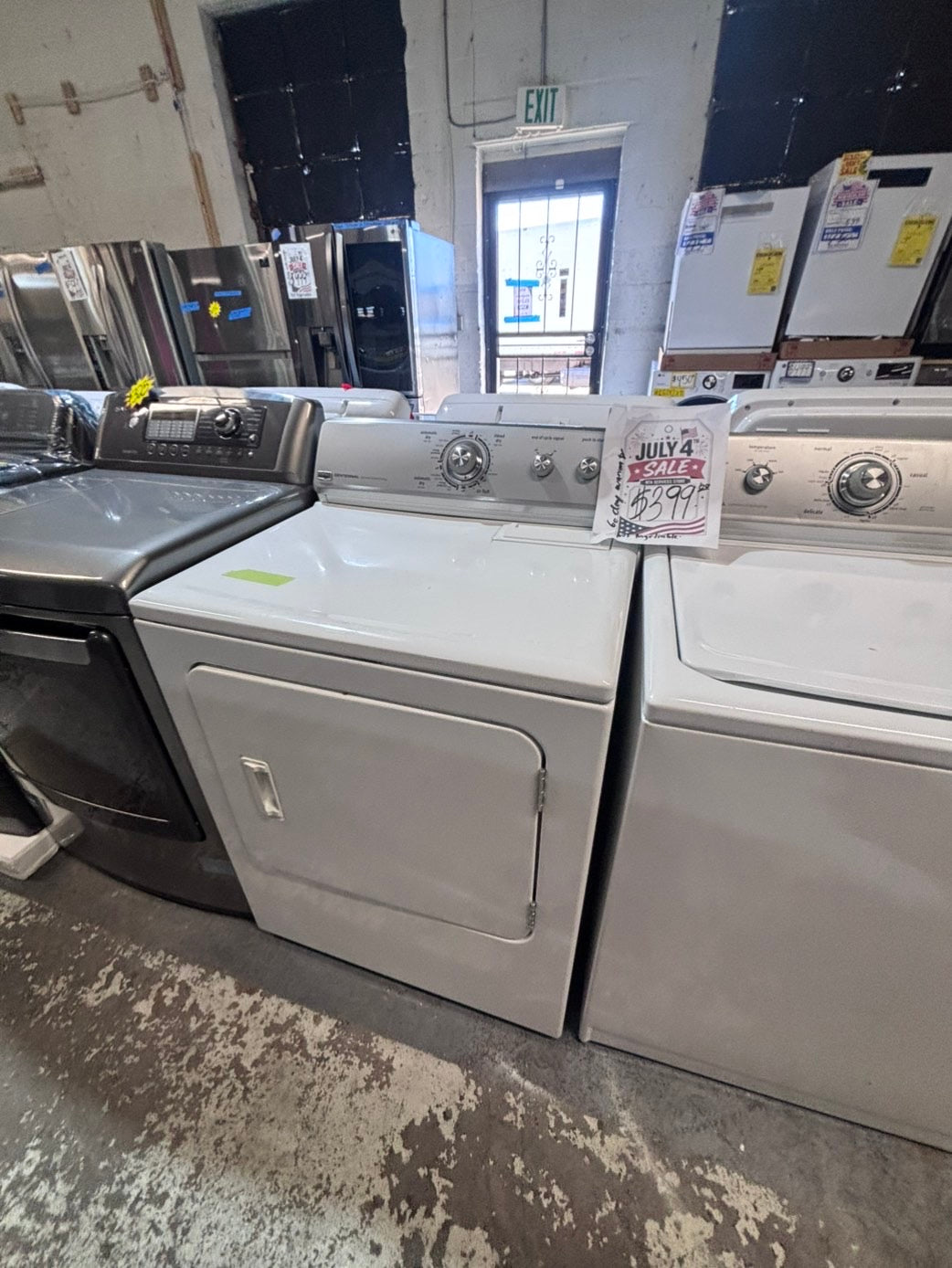 >*sale🔥maytag top load washer  & electric dryer 220v  set top load side by side #SPE2T1B