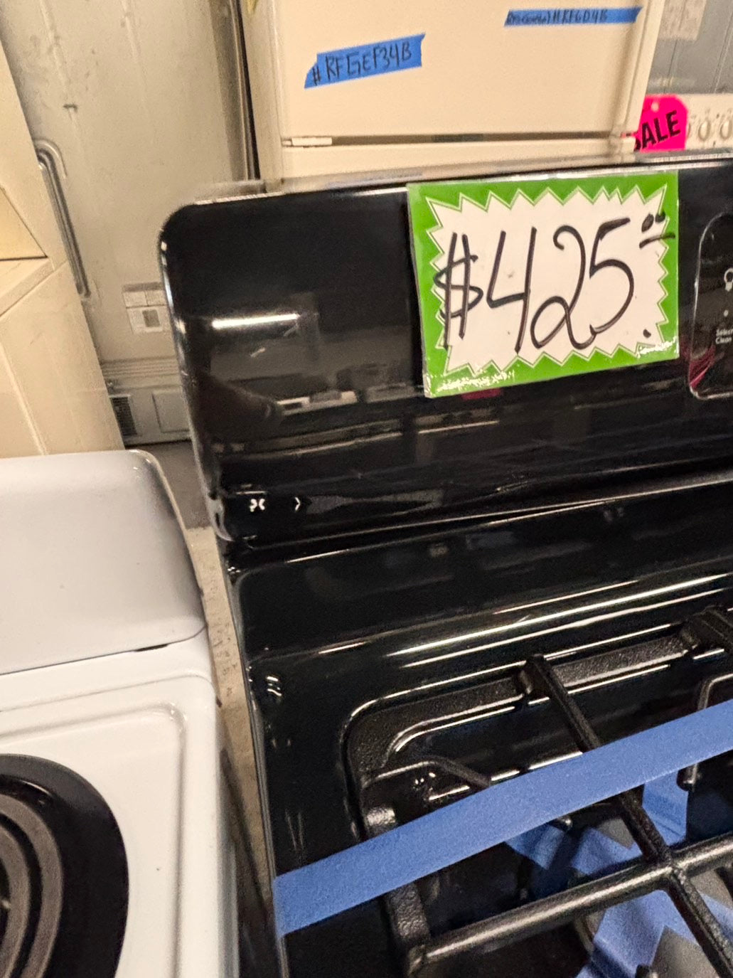 >special🎈kenmore  Gas range 5 burner convection oven bake broil self clean in  used-Refurbished 30” #GRF119B