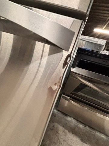 >special combo 2pc. Kenmore French door Refrigerator 36” stainless steel with water dispenser & ice maker & electric stove 5 burners & both same brand #RFXV421B