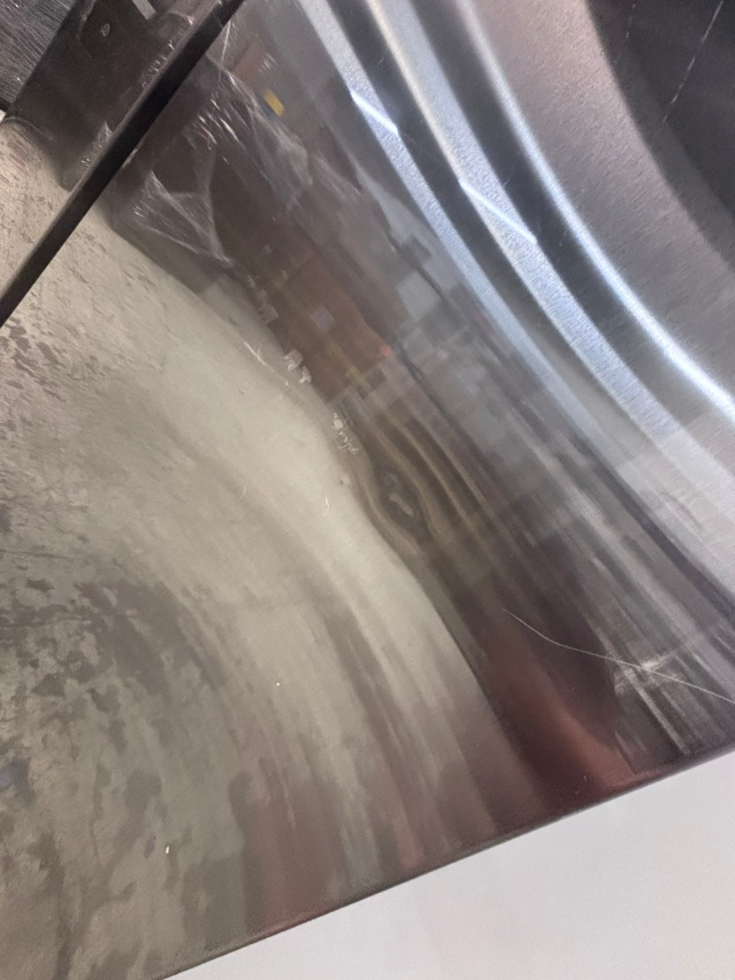 >*July 4th sale🇺🇸🔥Side x side  Refrigerator stainless steel with ice maker & water dispenser /. 36’’used-Refurbished. Item number  #RF66012B