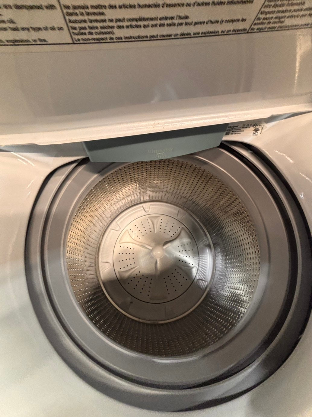 >*maytag dryer electric 220v & whirlpool washer white   large capacity side x side  white color used-refurbished #WYT6BB