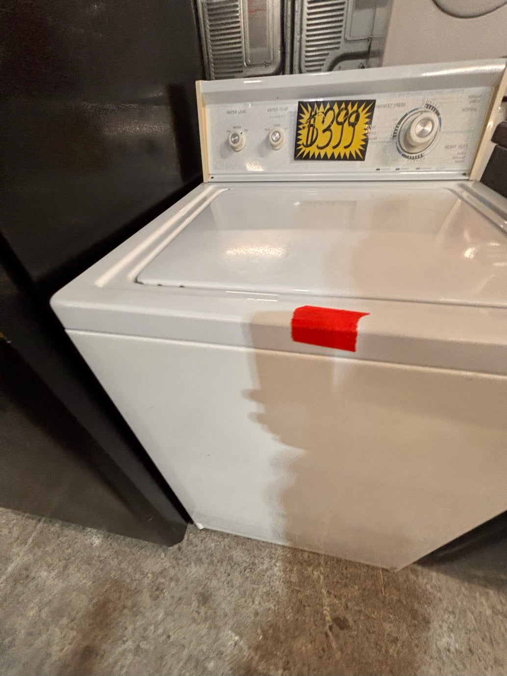 }} 24” Kenmore Top load washing machine w agitator 27" in good condition,working 💯 with warranty ! used-Refurbished #TK2417TB