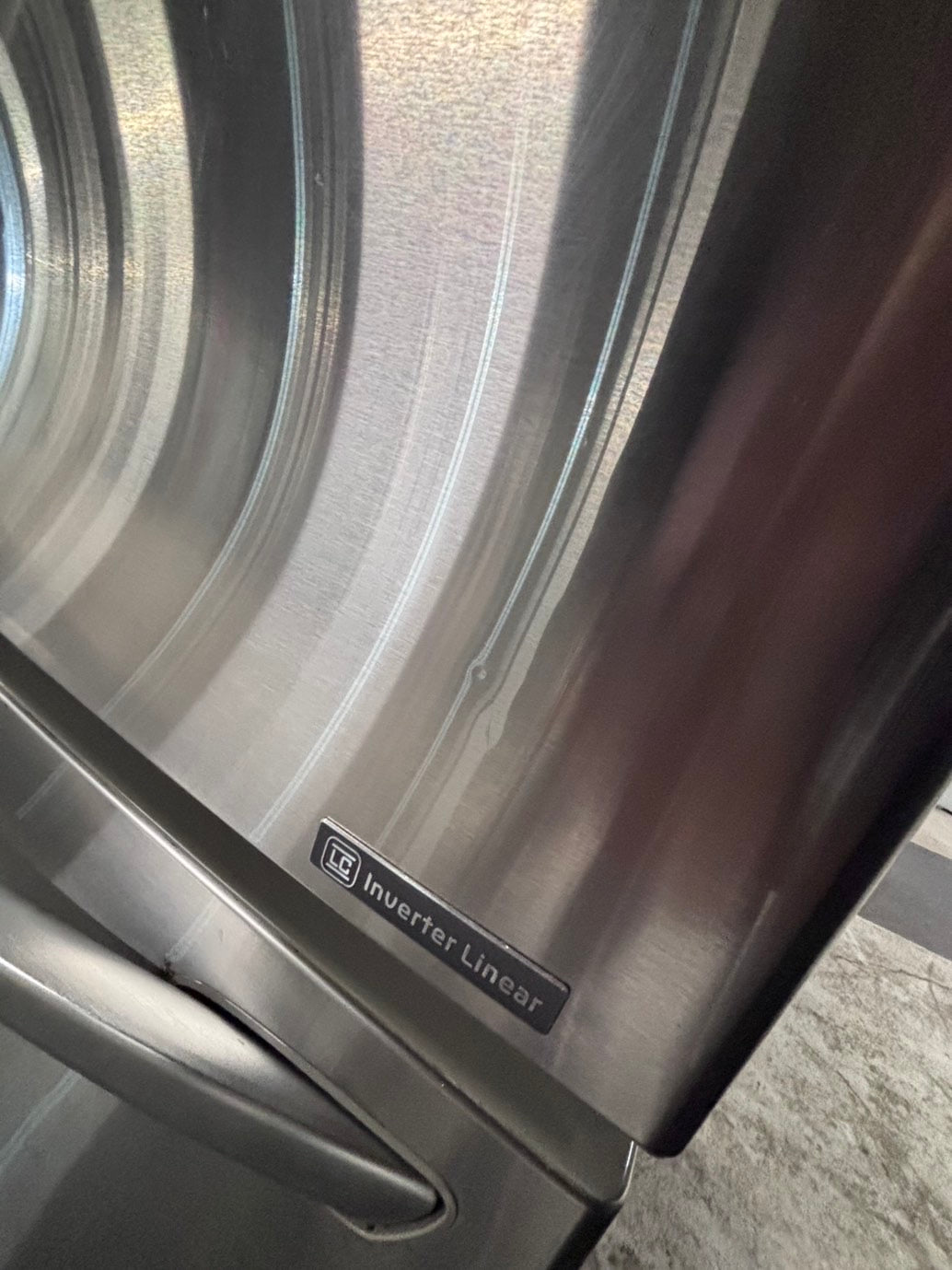 >special 🔥Used good  condition used-Refurbished LG 36”x69h x 291/2 depth  refrigerator stainless steel w/ice & water dispenser 36 “ #RFLG44CB