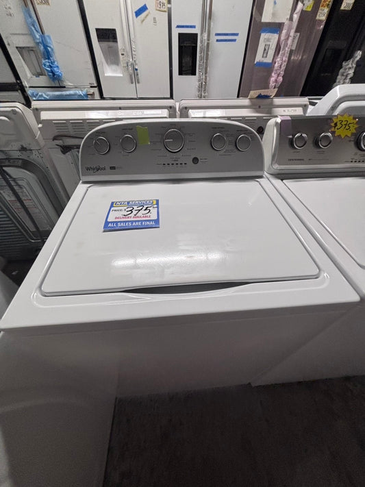 >Whirlpool Top load washing machine with removable agitator large capacity 27" used-Refurbished #WPCD8B
