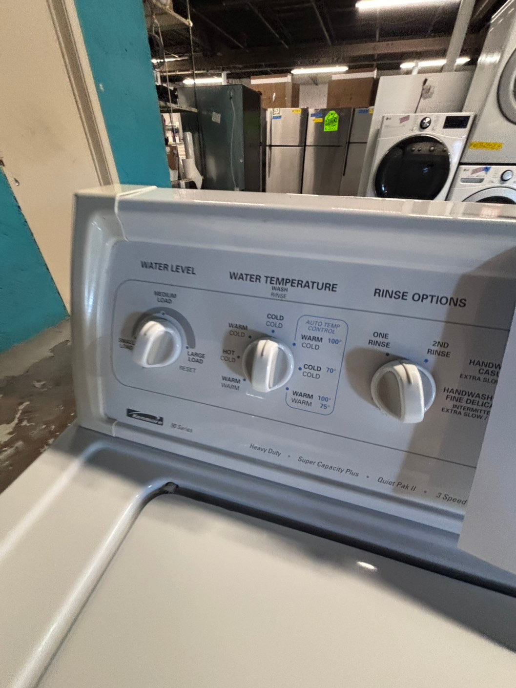 >*Early July 4th sale🎈kenmore Top load washing machine w agitator 27" in good condition,used-Refurbished #WZQ7DB