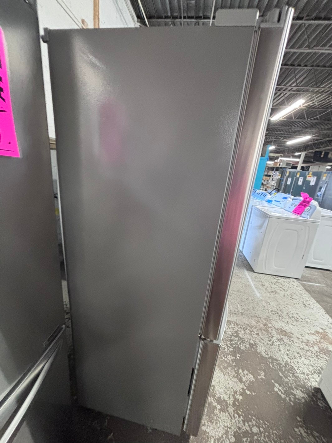 >LG French door Refrigerator counter depth stainless steel w/ ice water dispenser 36" #RTT624B