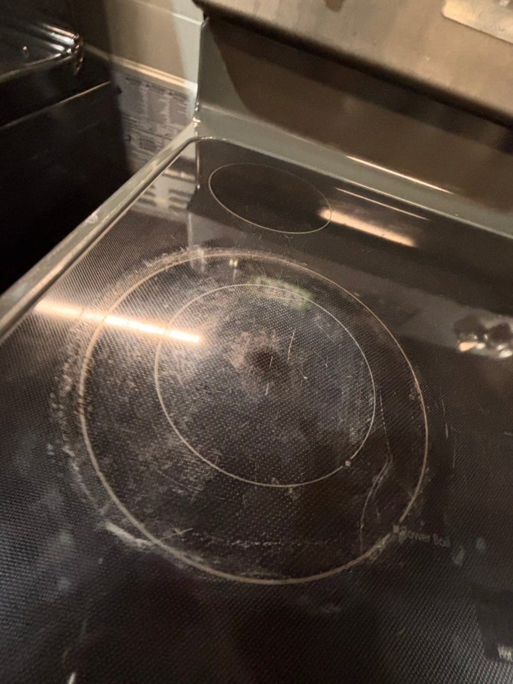}} special🔥GE  electric 220v glass top range bake Broil roast self clean oven slate-color working 💯  with warranty ! 30" used-Refurbished #GTA1S1B