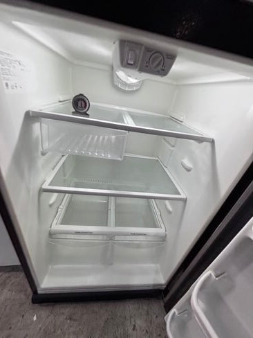 }SALE🔥🔥frigidaire 30”18cu.ft -top freezer refrigerator working 💯 stainless steel color -used refurbished 30”  #TBK1TYB