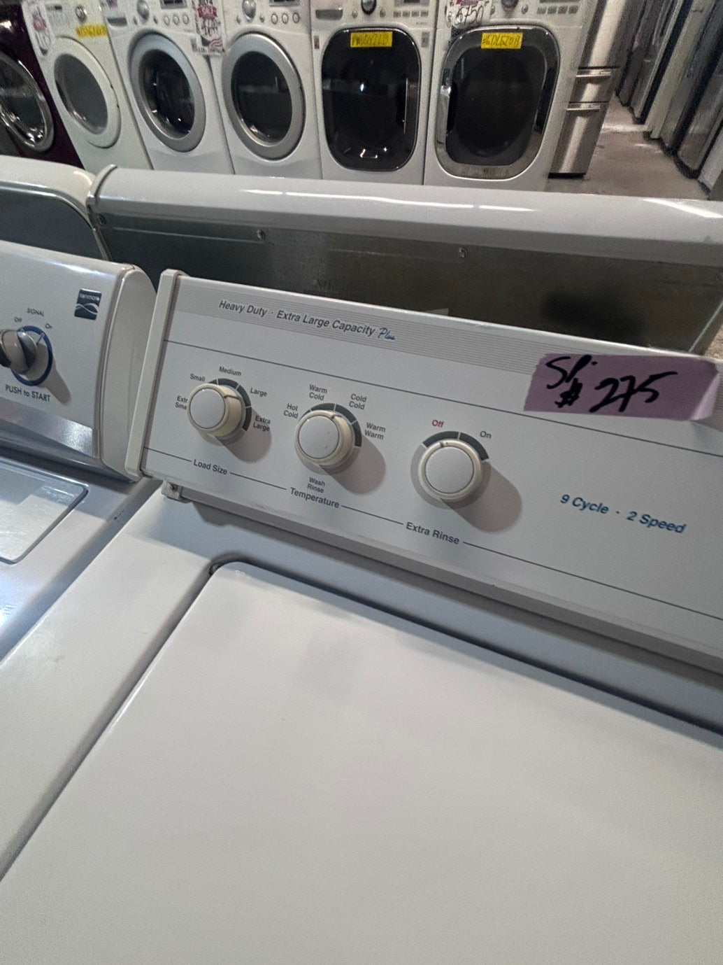 >*sale🎈whirlpool Top load washing machine w agitator 27" in good condition,used-Refurbished #TWF66B (Copy)