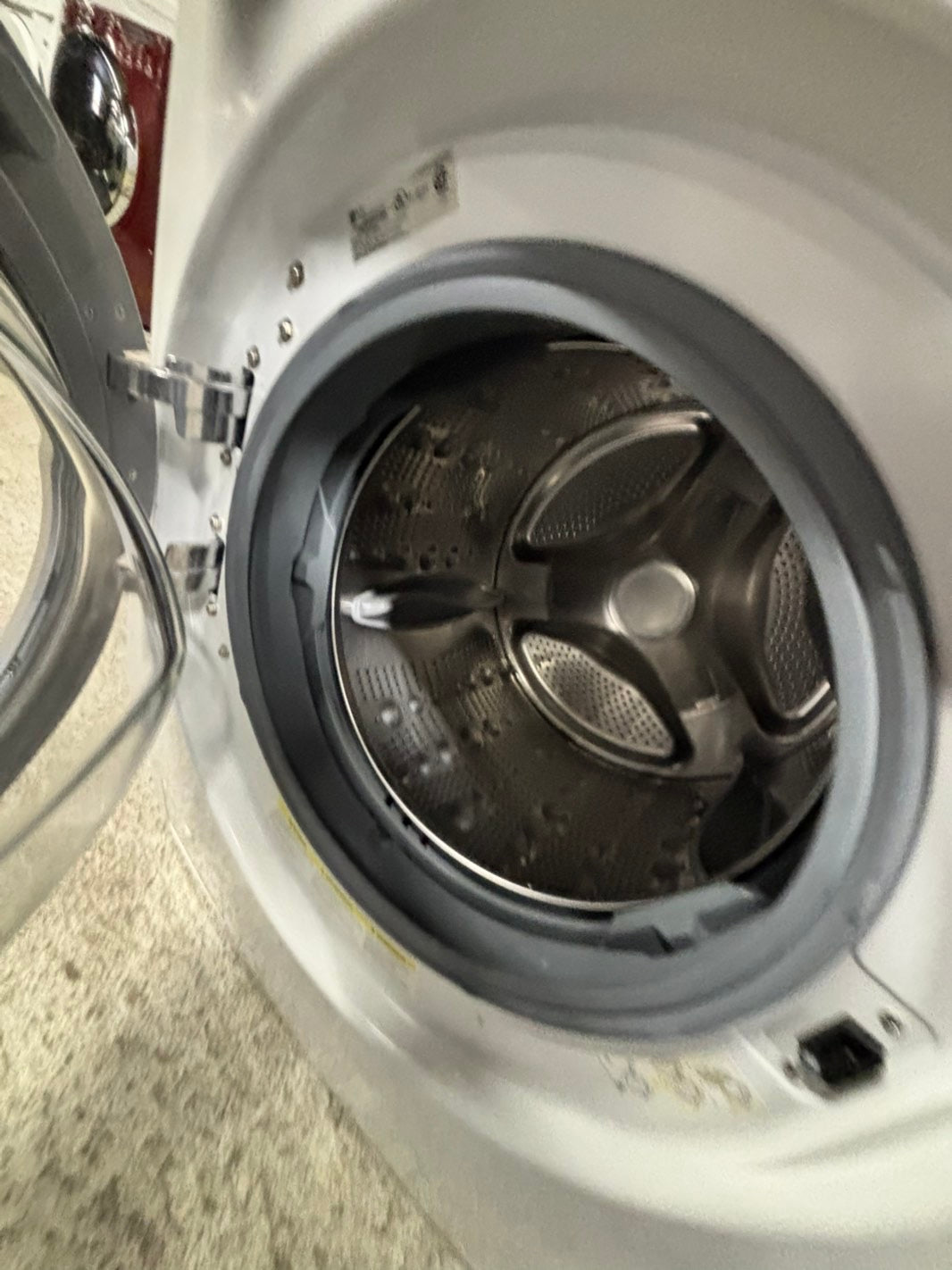 -📢black Friday sale 🦃 LG front load steam washer 4.5cu.ft large capacity stainless steel drum used-refurbished #FWLG15B