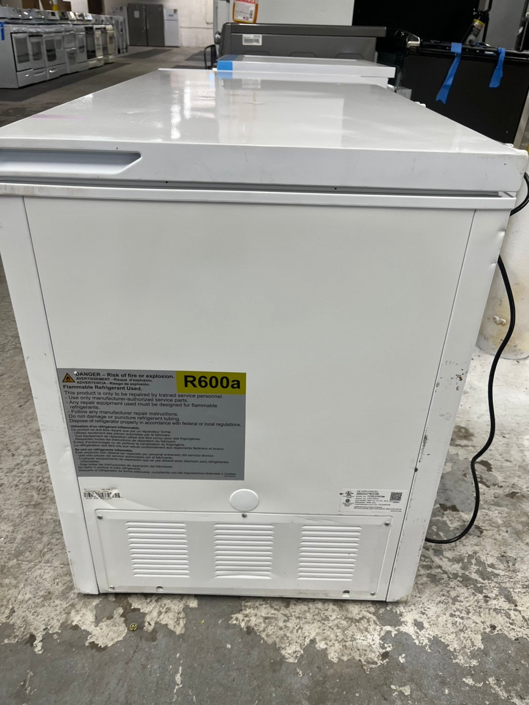 🎁🎄Holiday Sale‼️ GE® ENERGY STAR® 10.6 Cu. Ft. Manual Defrost Chest Freezer  white #CH108CVB