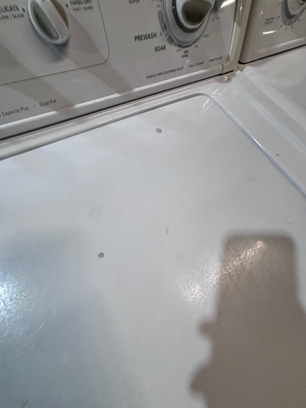 }sale 🔥🔥KENKORE  top load washer with agitator & electric dryer 220v  set   top load side by side working 💯  with warranty top load side by side #SKR62YB
