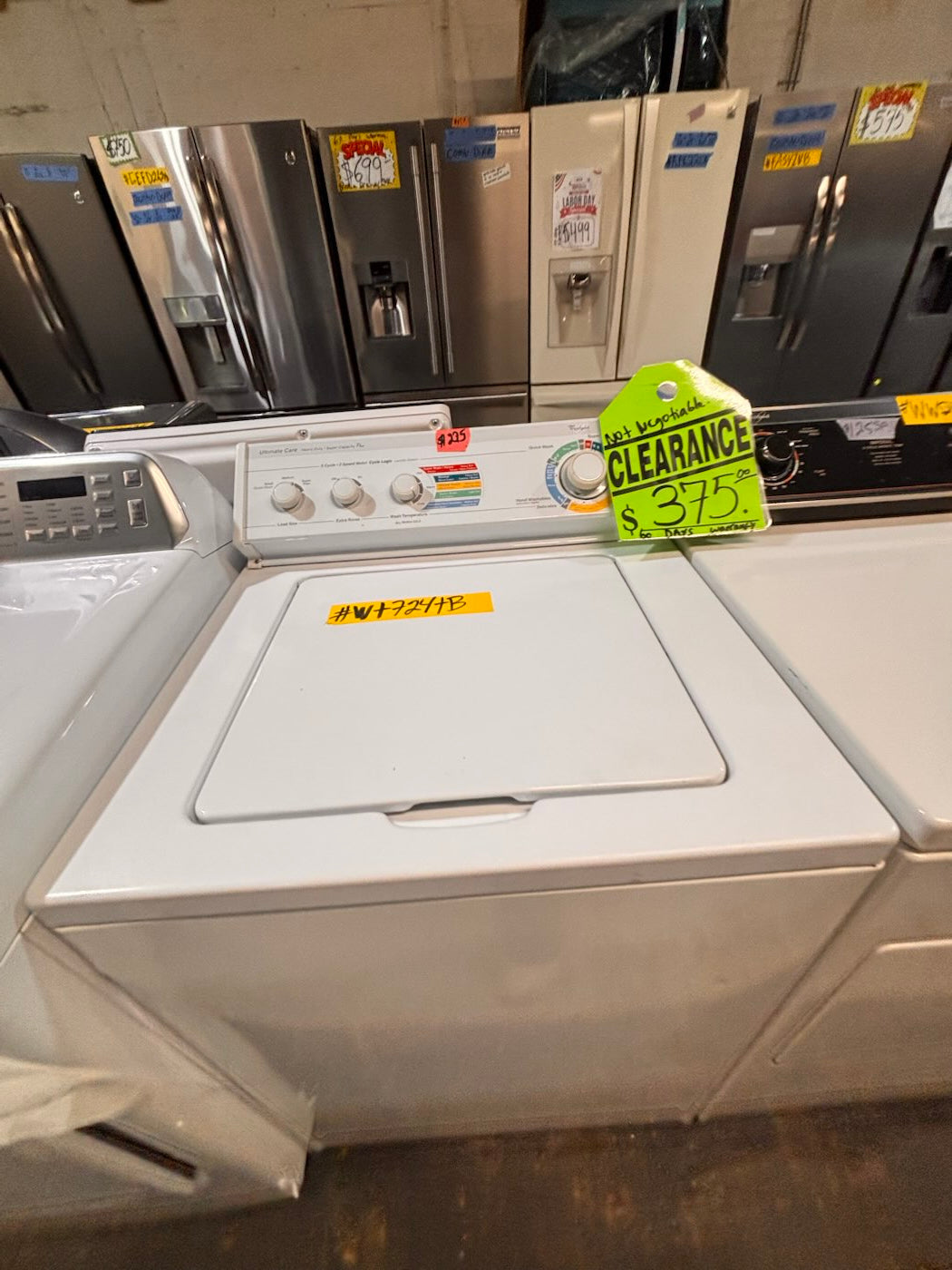 }}ON SALE🔥🔥🔥🎈🎈whirlpool top load washer with removable agitator large capacity & electric dryer 220v  set top load side by side used,refurbished working 💯 with warranty  #TSW894YB