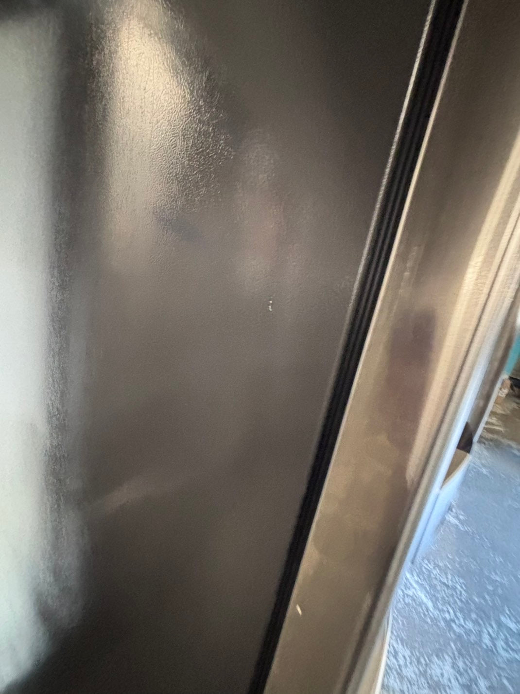 >GE 36” French Door Refrigerator Super-Capacity with ice maker & water dispenser ,used-refurbished #GE50PSB