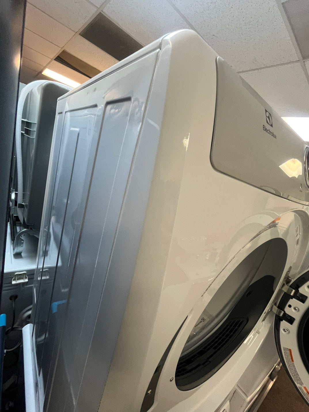🎉🎉🥳=Electrolux New scratch&Dent open box front load washer& dryer set large capacity energy start , steam in white mix&match set    #WMSET94BL
