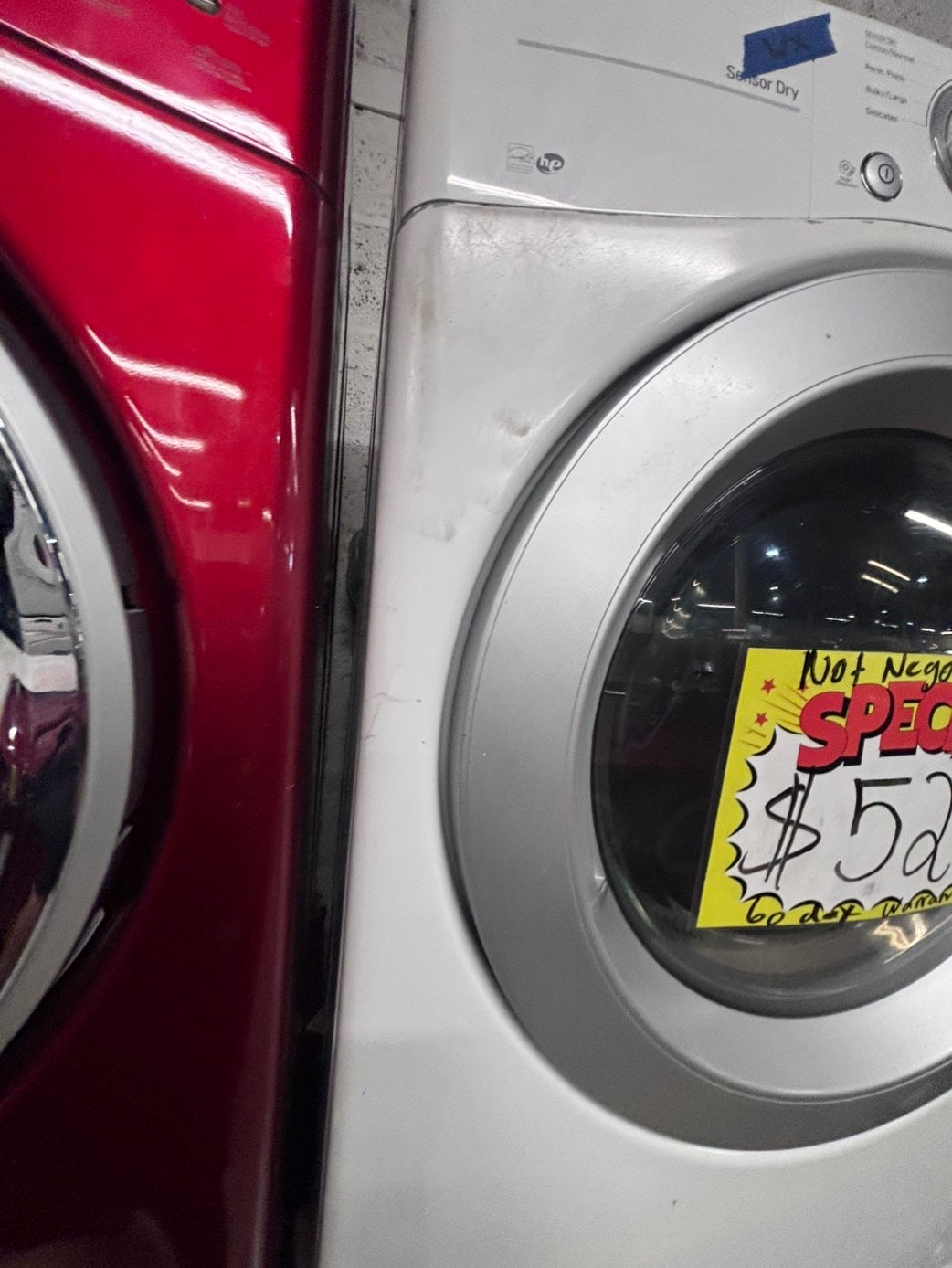 >*special 🔥mix & match kenmore washer & LG dryer set electric 220v front load stackable or side by side - sensor dry in white  #MX44V6BSET