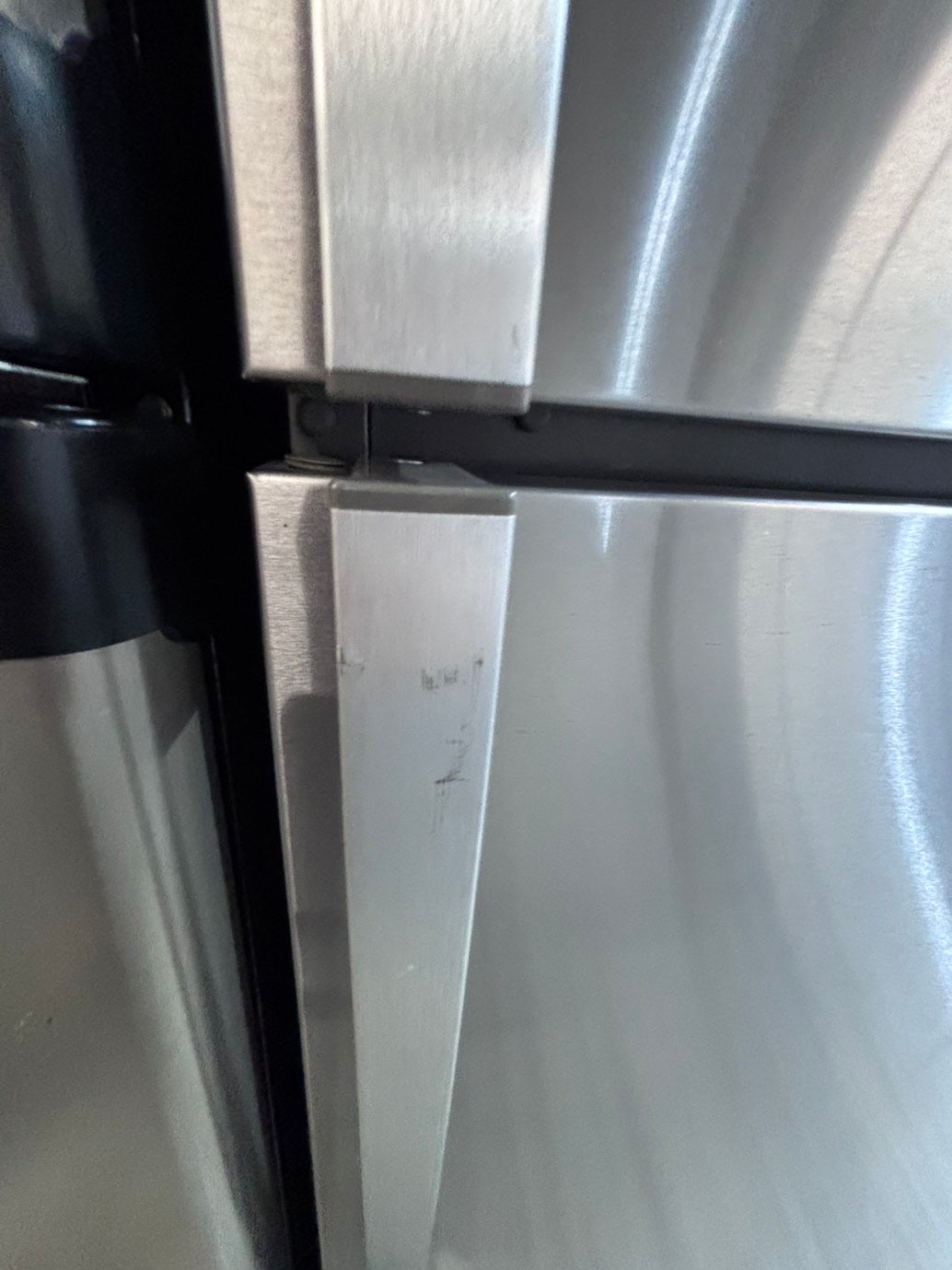 >*Whirlpool top freezer refrigerator stainless steel used-refurbished 30" #RFC769B