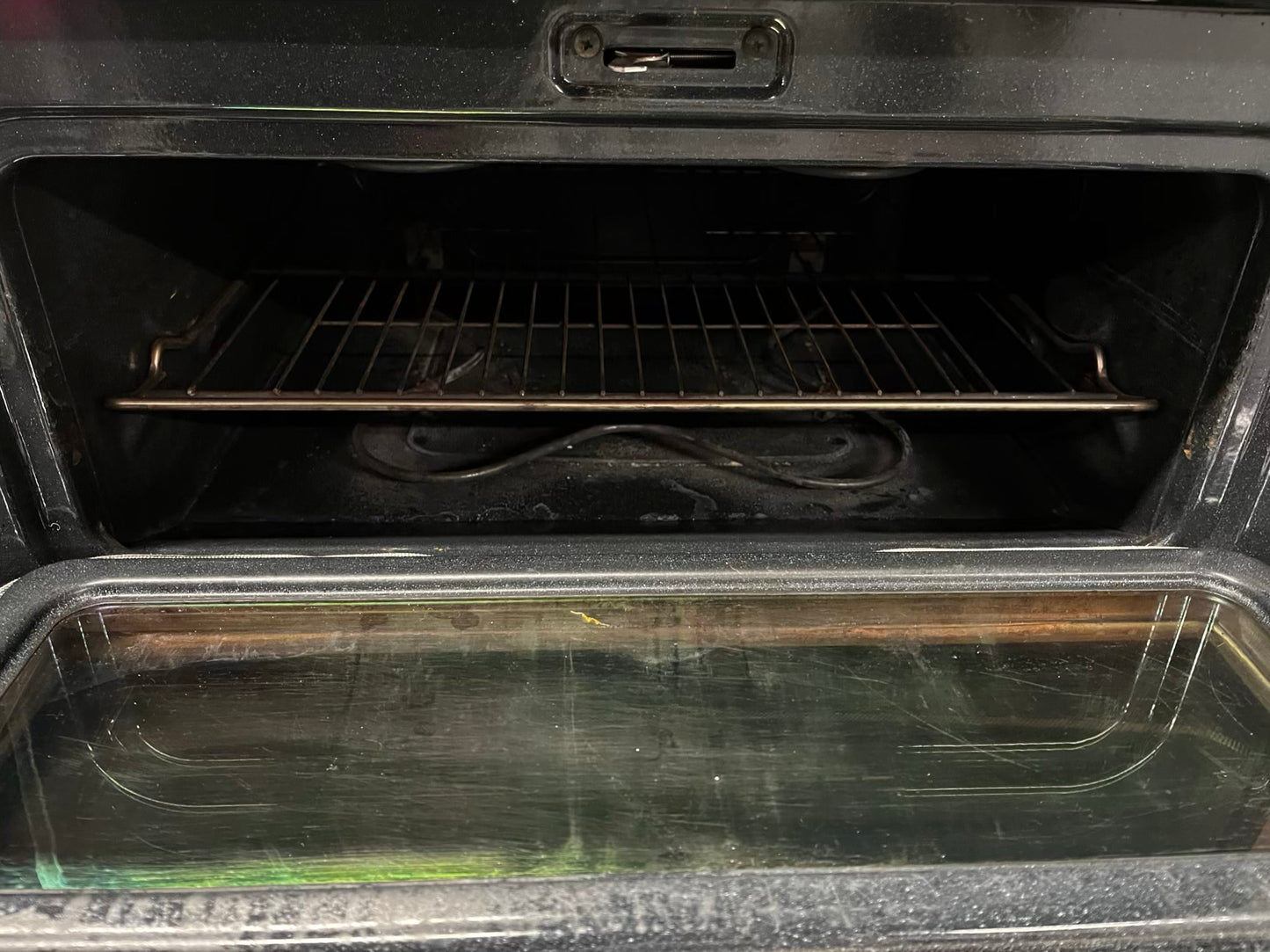 Maytag electric 220v glass top double oven range 5 burner Refurbished convection bake Broil self clean stainless steel 30" #ER93253B