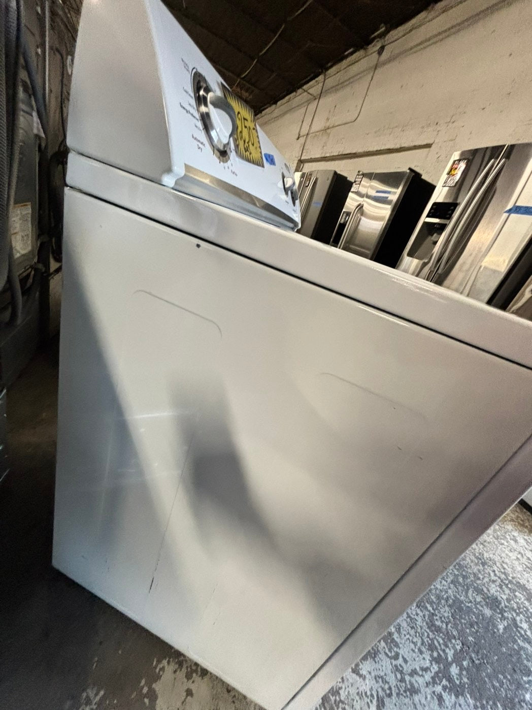 *Whirlpool gas top load regular dryer side x side large capacity #GW65JB