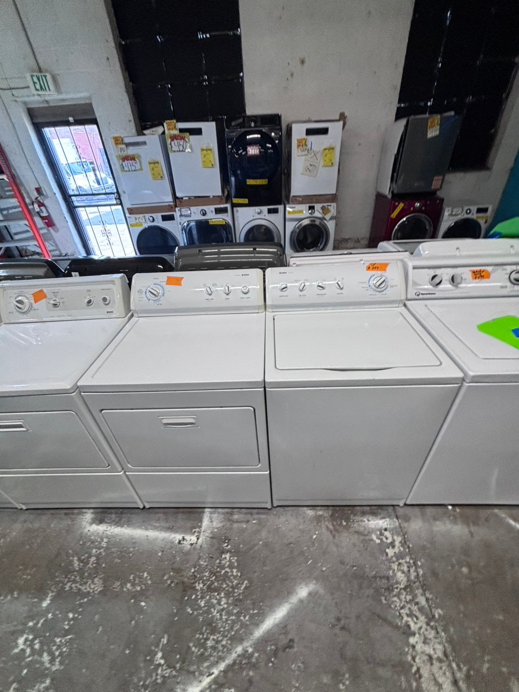 }sale 🔥🔥KENKORE  top load washer with agitator & electric dryer 220v  set   top load side by side working 💯  with warranty top load side by side #SKS61YB