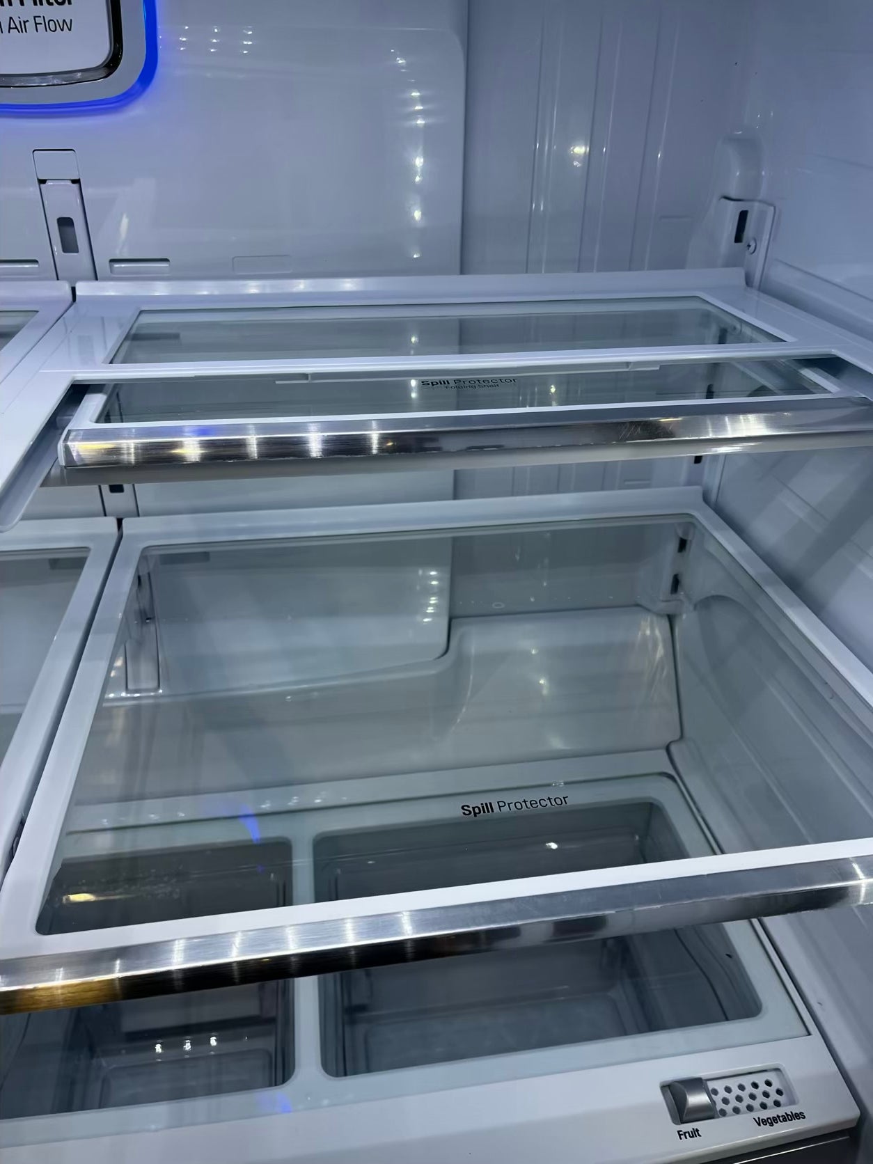 LG Four door Refrigerator stainless steel Showcase w/ ice water dispenser 36" counter-depth  #RF37479B