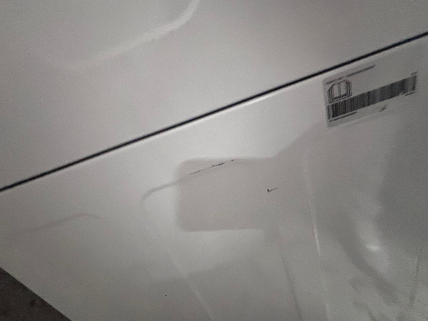 >>LG TQ 24” x 65h wash-tower (washer & dryer) 220v washer & dryer set used -in  white 24" #WTLT9B