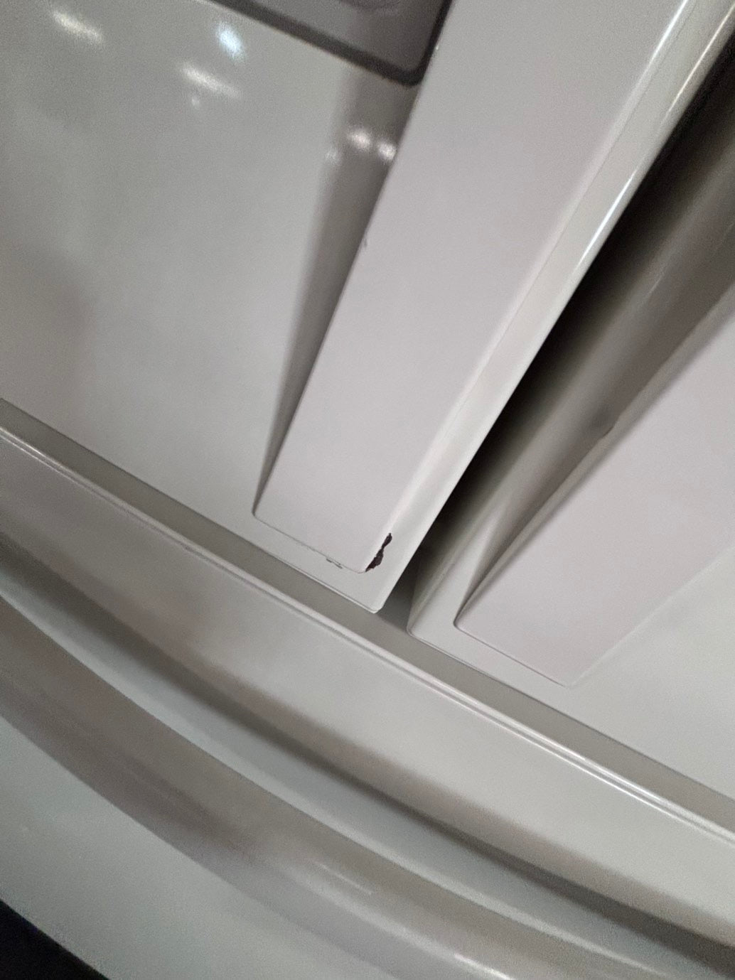 >special 🔥Used great condition used-Refurbished Kenmore  36”W x 69h x 30”depth french door refrigerator off white  w/ice & water dispenser 36 “ #RFK22CB