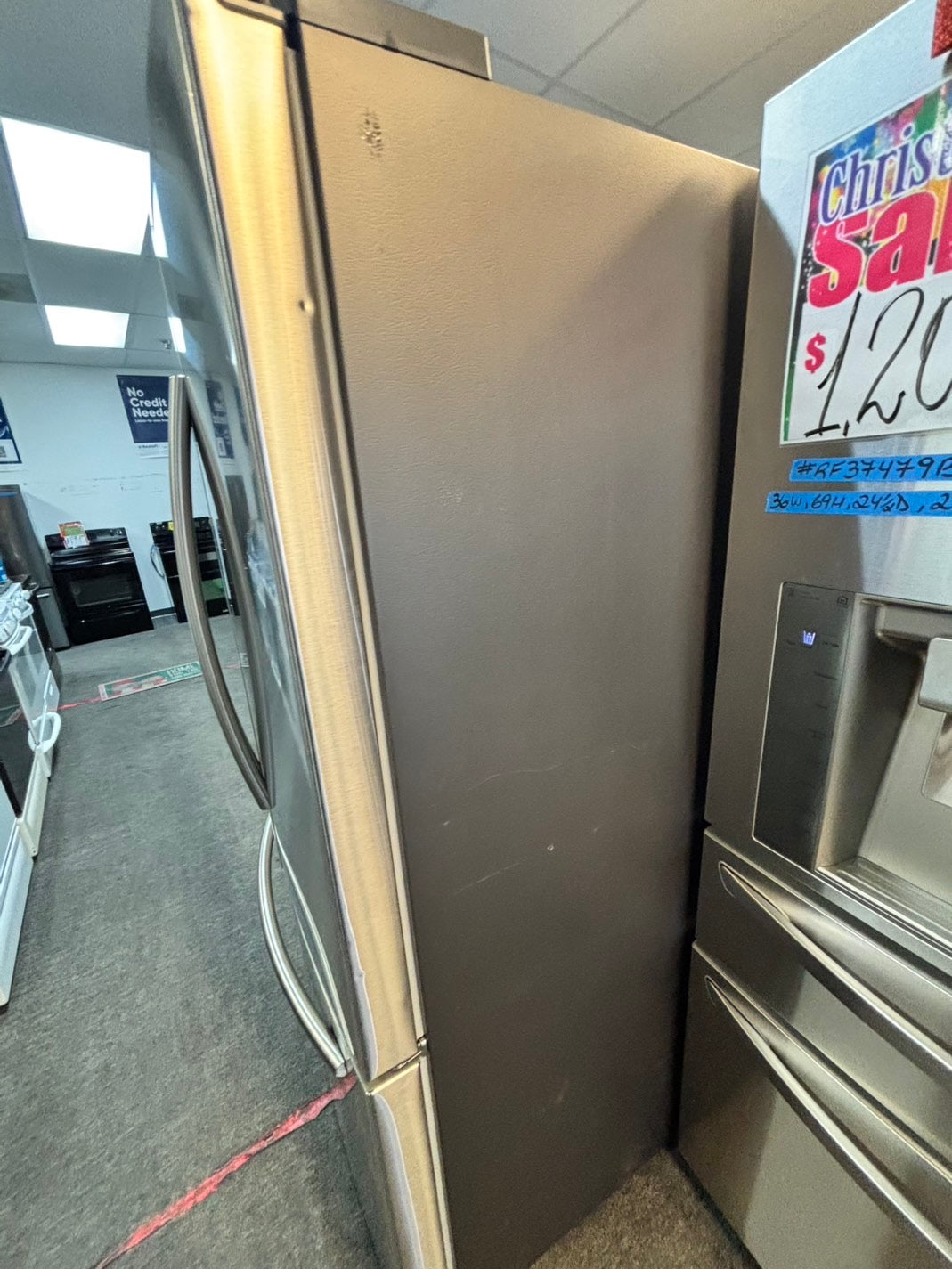 🎁Christmas sale🎄🎅 | Samsung  kitchen combo / furnished Refrigerator counter-depth ,gas range, New microwave and dishwasher -💥4 appliances💥#RFGSDW90L