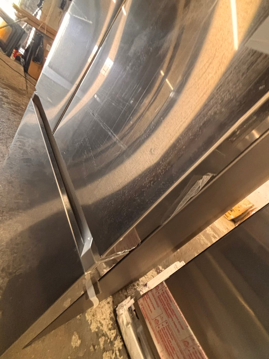 }}Samsung - 30” x 65.1/2 heigth x 30.1/5 depth. 22 cu. ft. 3-Door French Door Refrigerator w ice 🧊 maker inside - Stainless Steel #R22S4TUB