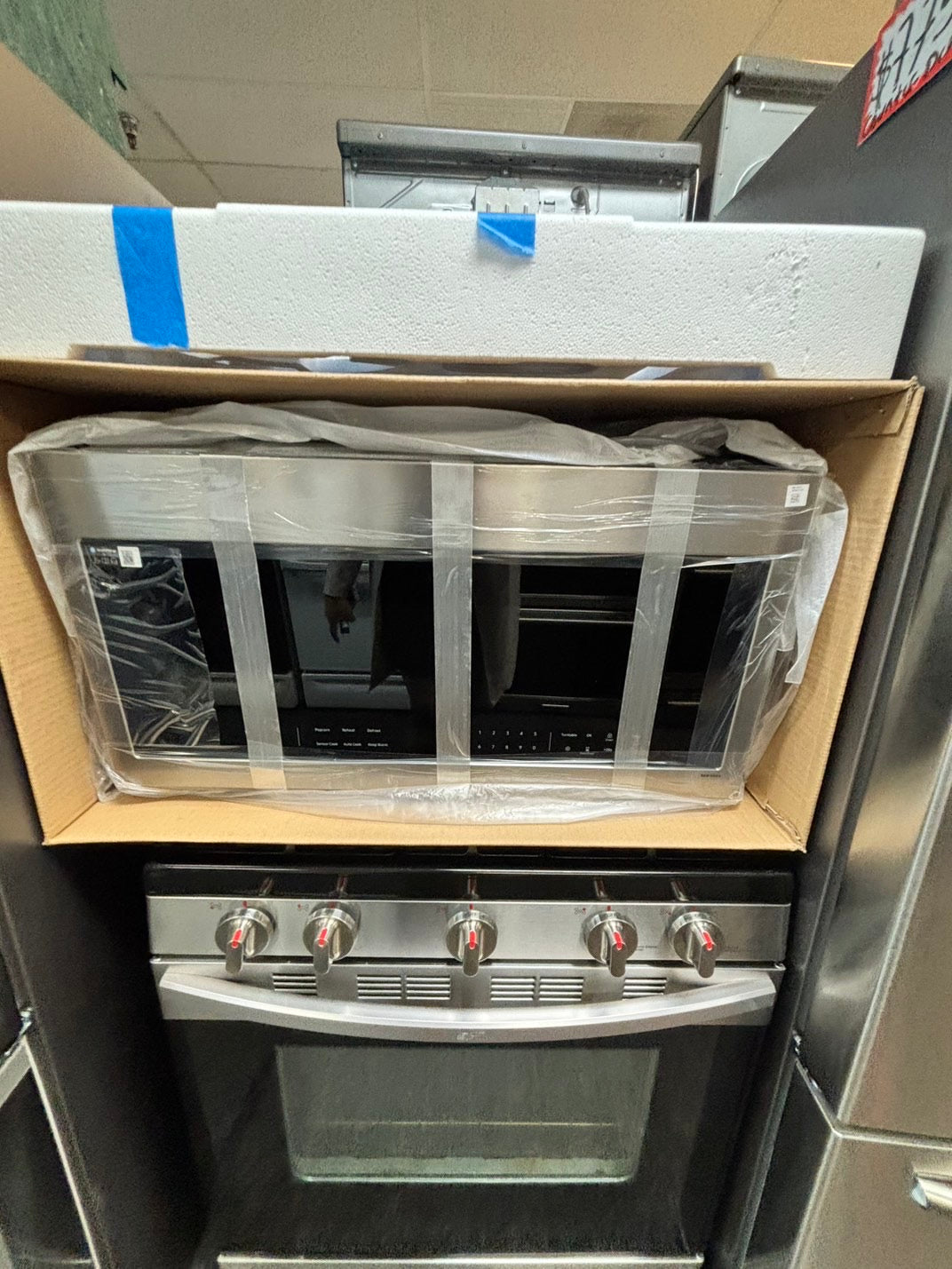 🎁Christmas sale🎄🎅 | Samsung  kitchen combo / furnished Refrigerator counter-depth ,gas range, New microwave and dishwasher -💥4 appliances💥#RFGSDW90L