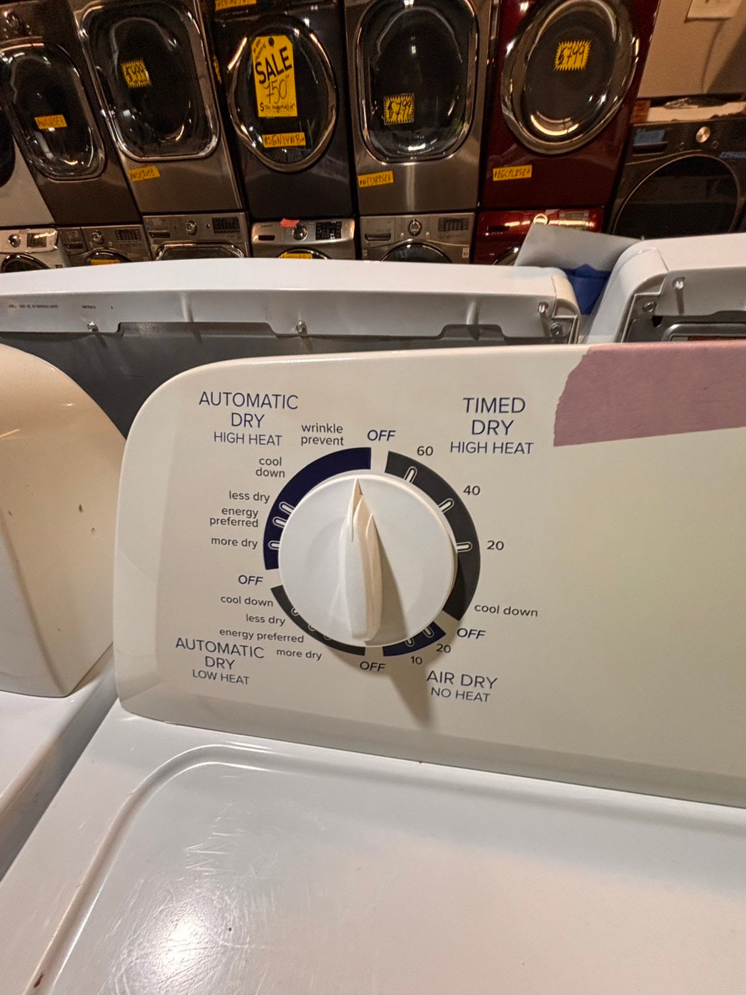 >*sale🔥Amana large capacity top load washer stainless steel drum & electric dryer 220v  set top load side by side #TAA2T1B