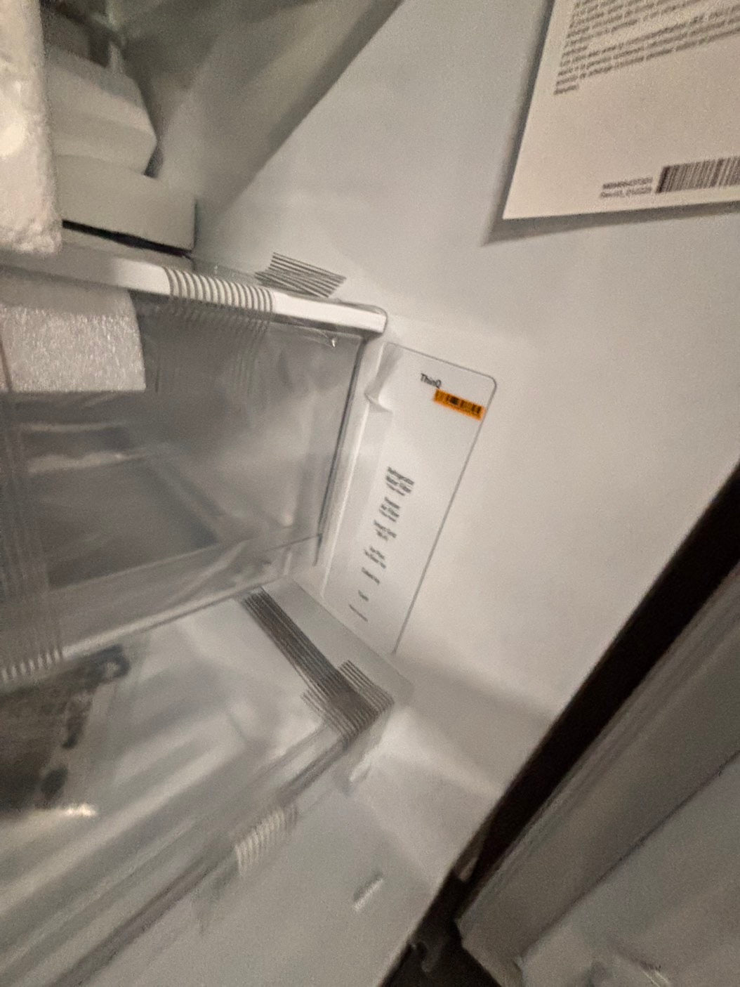 >special🎈LG New open box 📦 Refrigerator with ice maker & water dispenser - Stainless Steel #RFLG14DB