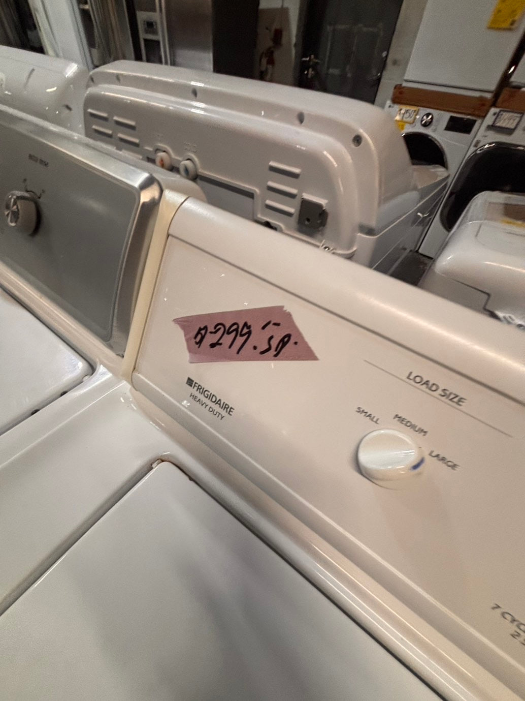 >*sale🎈frigidaire heavy duty Top load washing machine w agitator 27" in good condition,used-Refurbished #TWZ226B