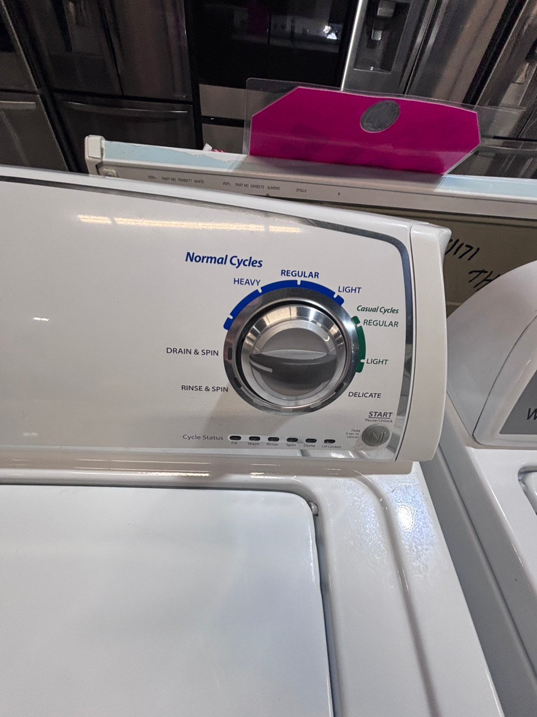 >*sale🎈whirlpool Top load washing machine w agitator 27" in good condition,used-Refurbished #TWP116B
