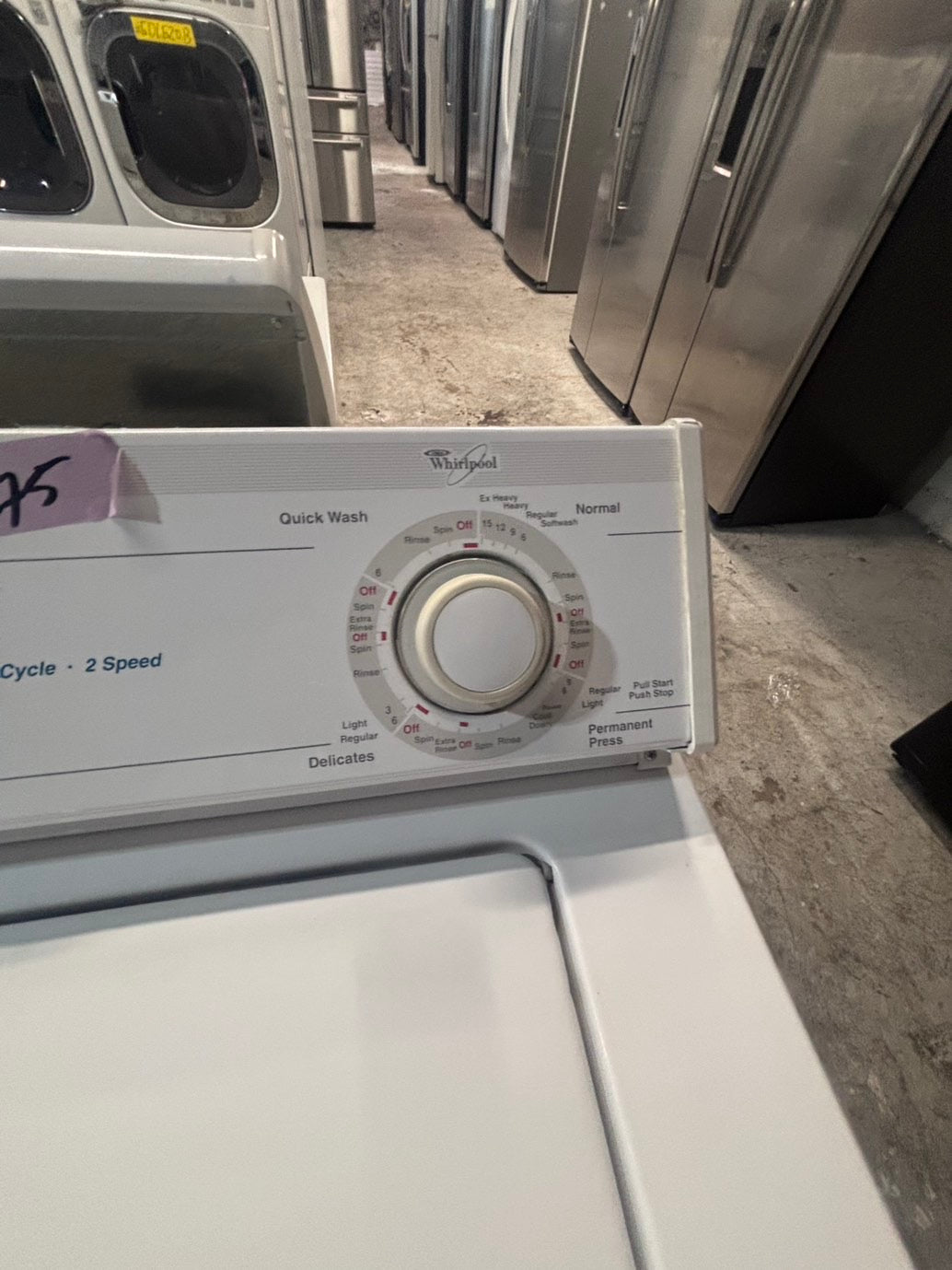 >*sale🎈whirlpool Top load washing machine w agitator 27" in good condition,used-Refurbished #TWF66B (Copy)