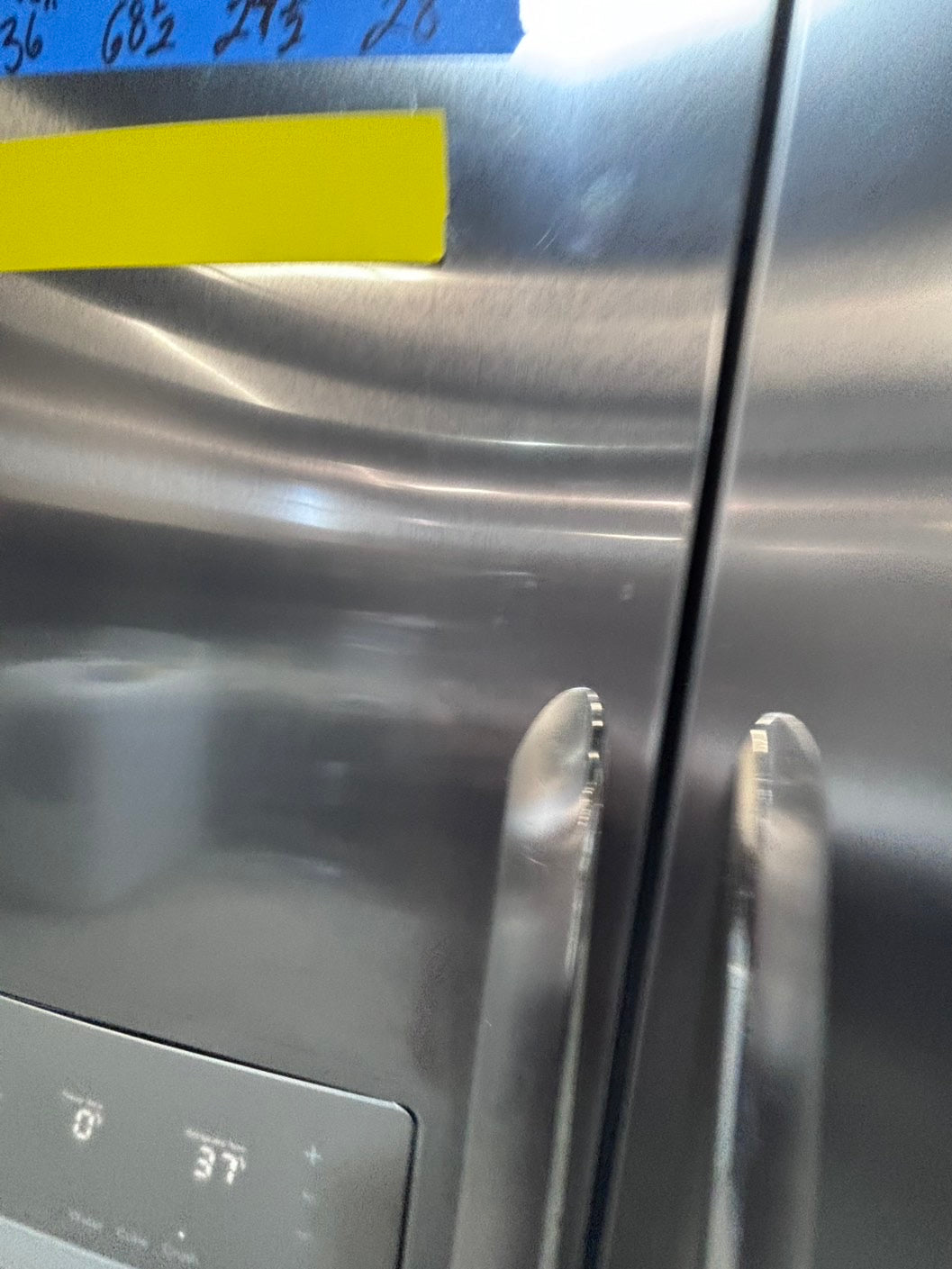 >*early July 4th sale🇺🇸36”frigidaire counter depth side by side door fridge  stainless steel w/ice water dispenser 36” #FRG24AAB